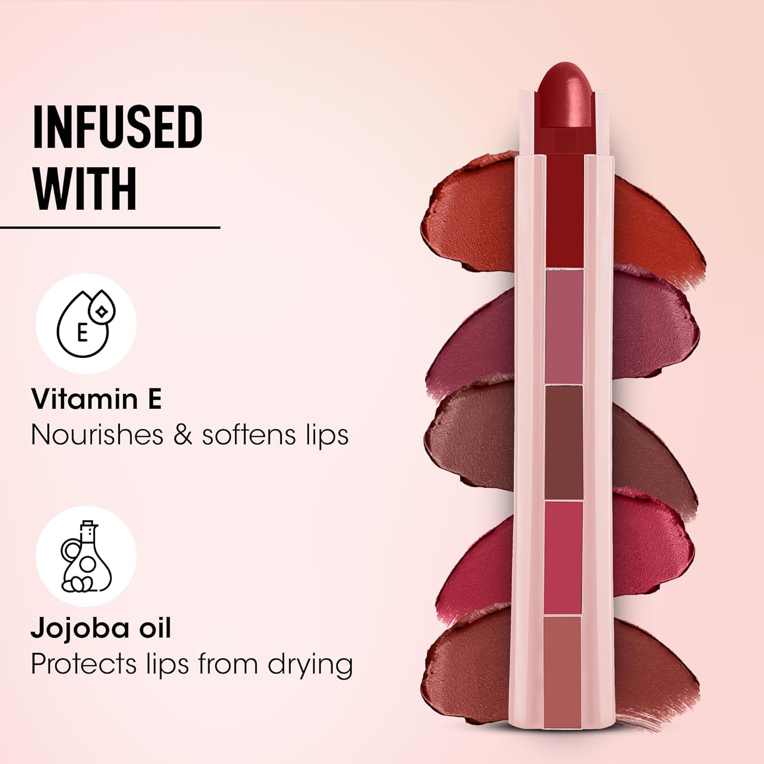 OG Beauty 5-in1 Sensational Lipstick (7.5 GM) OG Beauty 5-in1 Sensational Lipstick (7.5 GM)